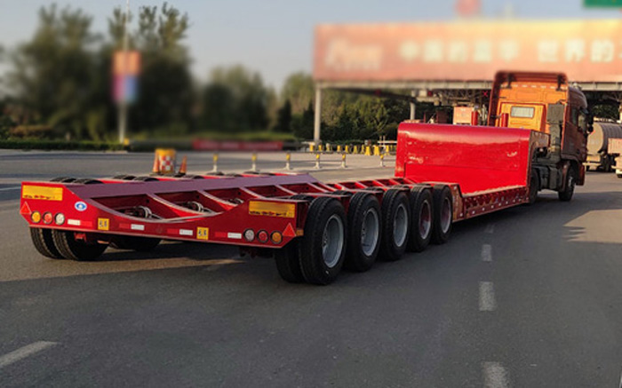 特種凹板低板車